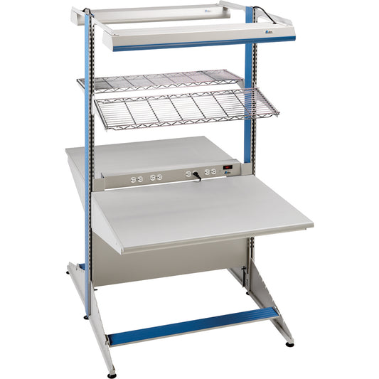 Arlink Preconfigured Workstation, 60" W x 56" D x 84" H, Double Sided Starter