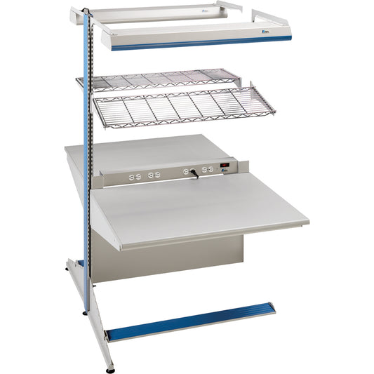 Arlink Preconfigured Workstation, 48" W x 56" D x 84" H, Double Sided Add-On