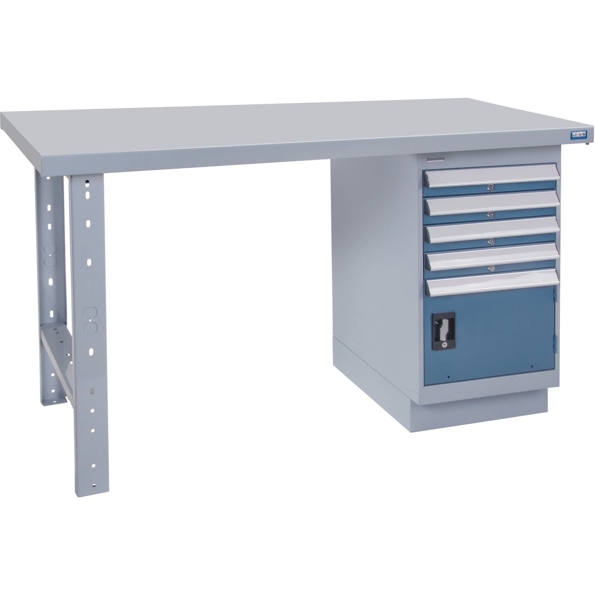 Workbench, 60" W x 36" D x 34" H, 2500 lbs. Capacity