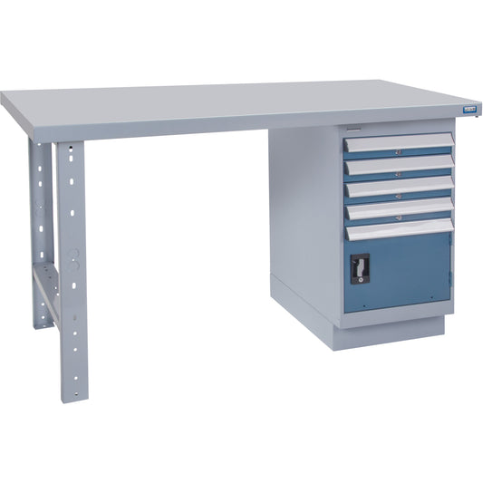 Workbench, 60" W x 36" D x 34" H, 2500 lbs. Capacity