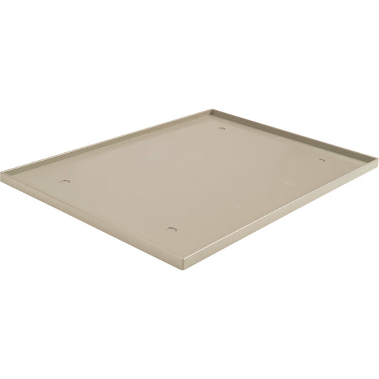 Locker Base Insert, Fits Locker Size 12" x 18", Beige, Plastic