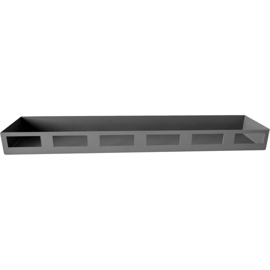 Cabinet Door Tray, 18" x 10 lbs. Capacity, Grey