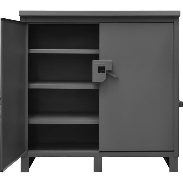 Lockable Jobsite Cabinet, Grey