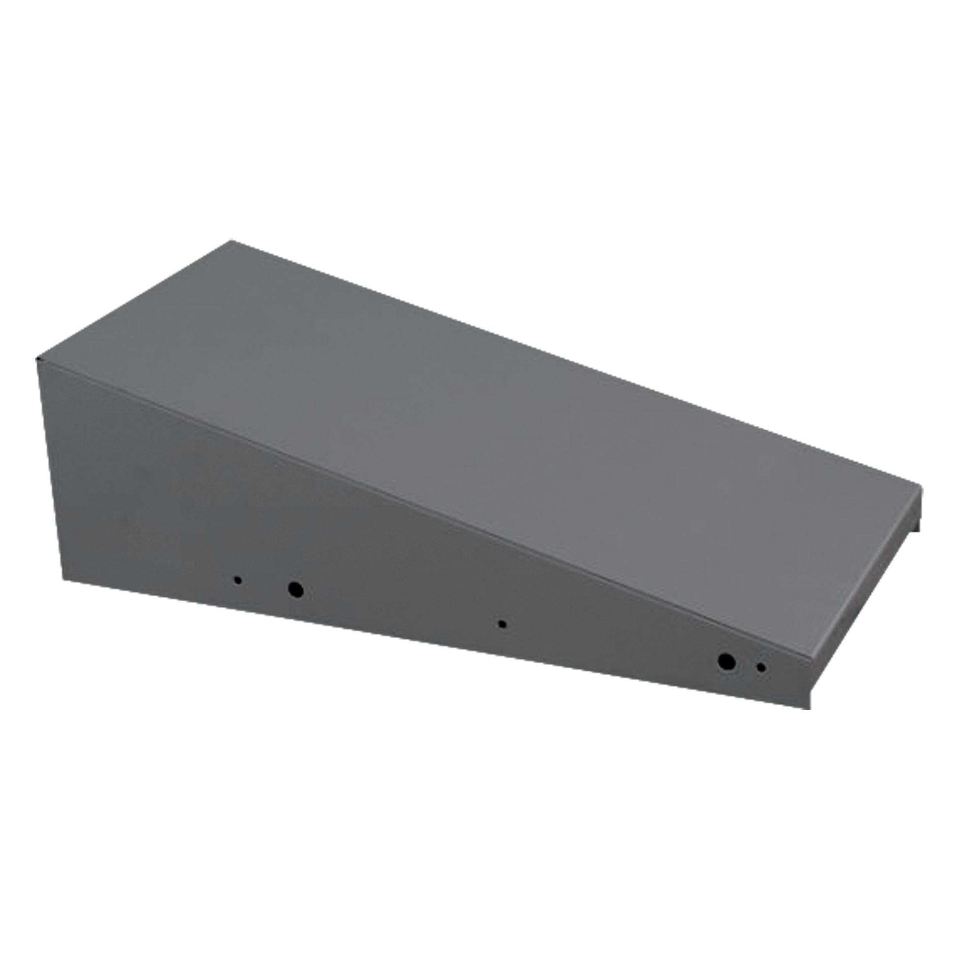Clean Line™ Economy Lockers Slope Top, 4 Bank, 18" D x 48" W x 6" H, Steel