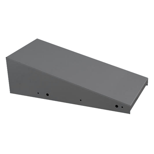 Clean Line™ Economy Lockers Slope Top, 4 Bank, 18" D x 48" W x 6" H, Steel