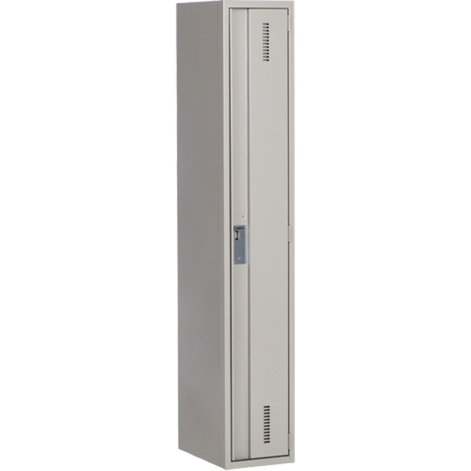 Concorde™ Heavy-Duty Lockers, 12" x 18" x 72", Steel, Grey, Welded (Assembled)