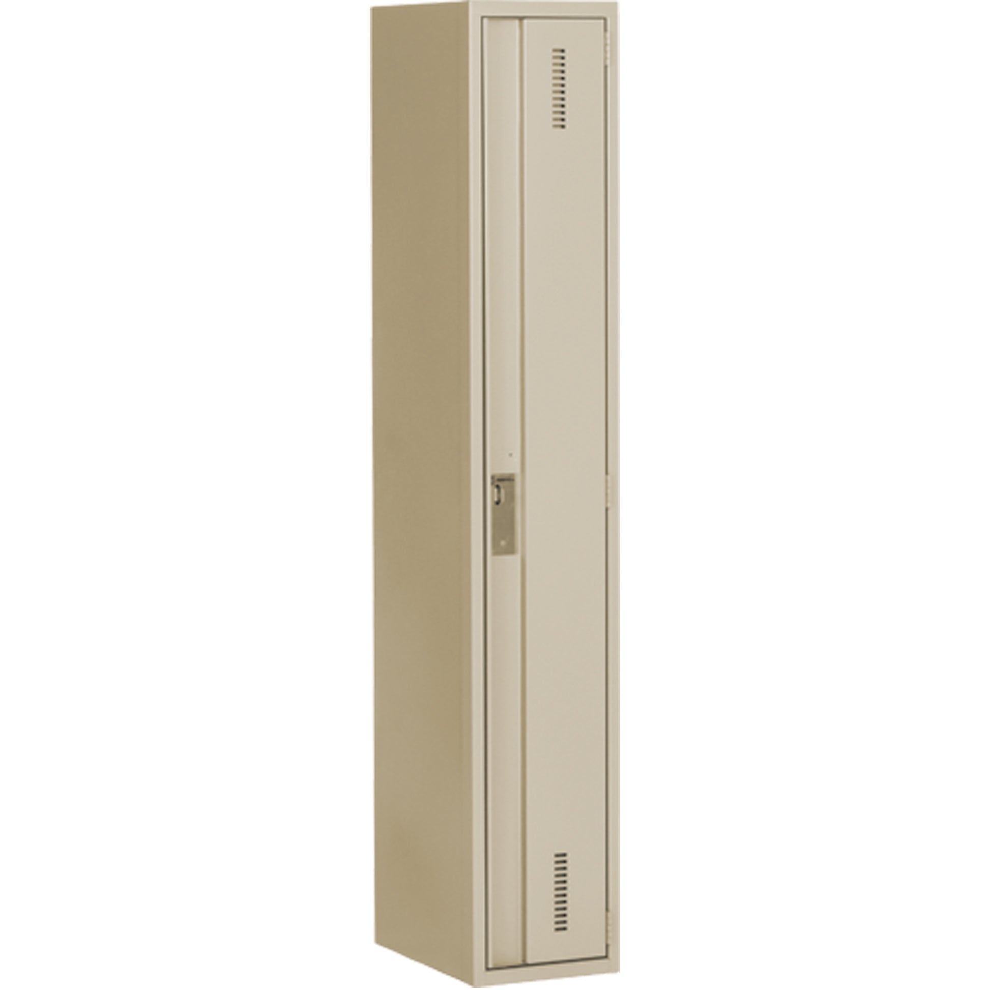 Concorde™ Heavy-Duty Lockers, 12" x 18" x 72", Steel, Beige, Welded (Assembled)