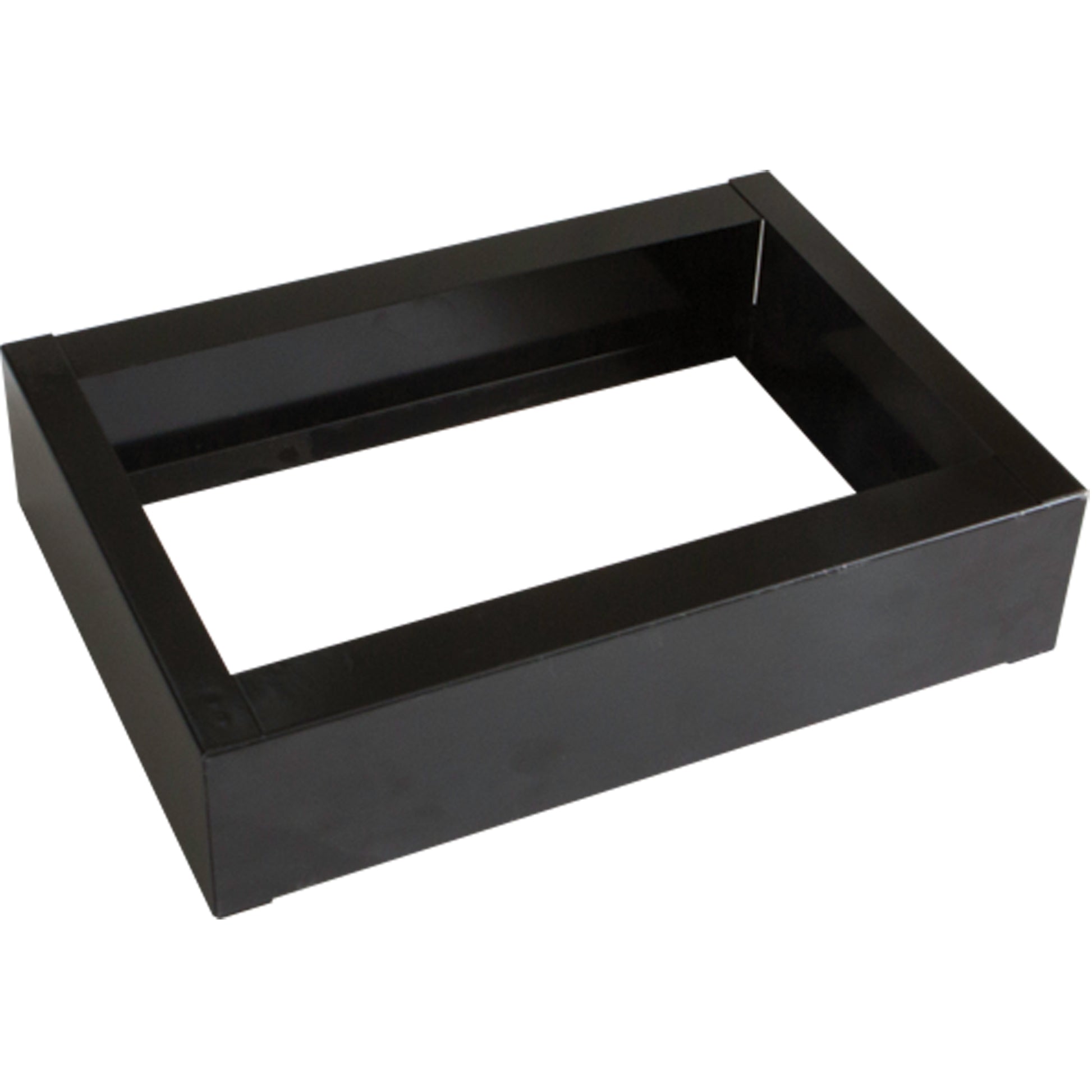 All-Welded Concorde™ - Heavy-Duty Lockers Recessed Base, 1 Banks, 4" H x 12" W x 17" D, Black, Steel