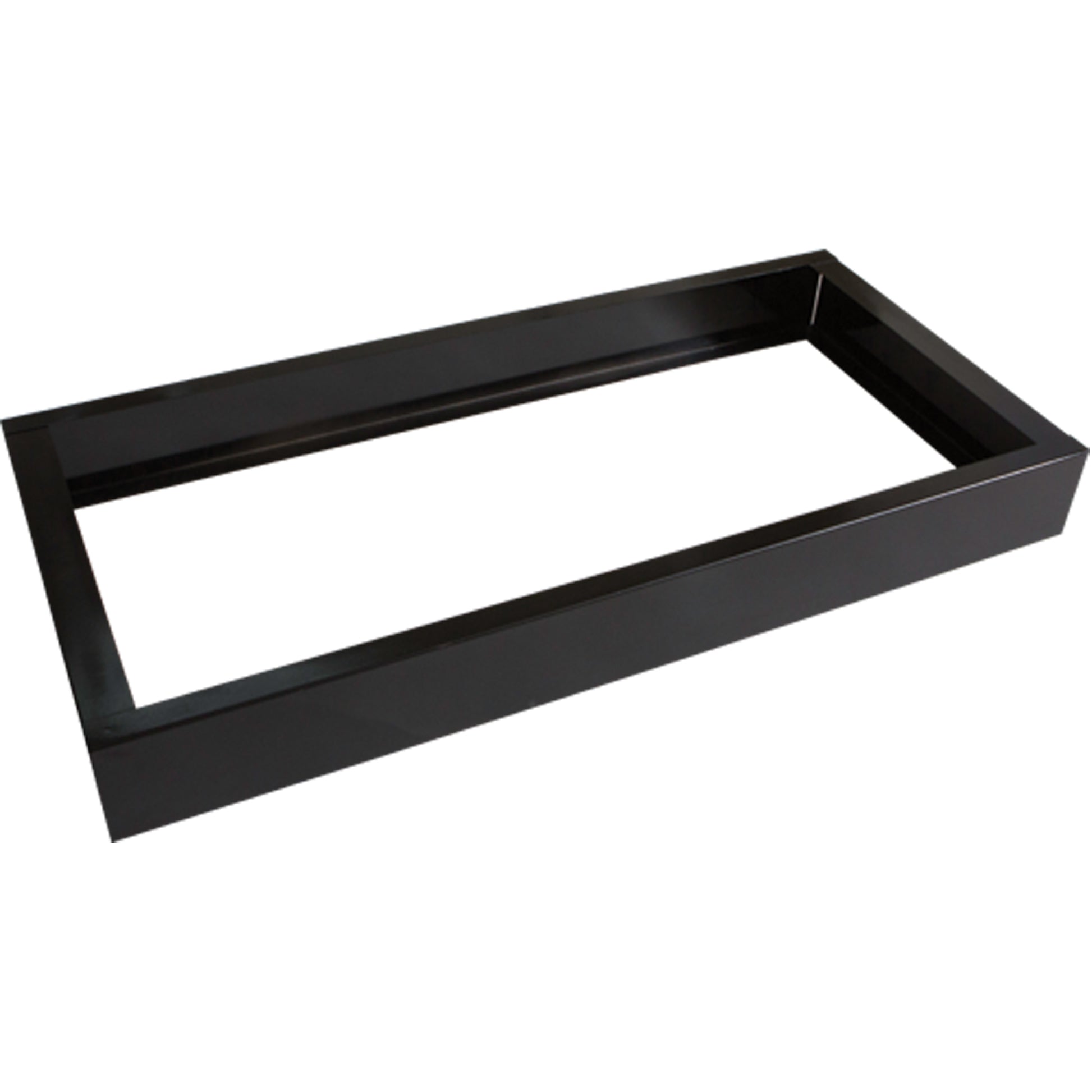 All-Welded Concorde™ - Heavy-Duty Lockers Recessed Base, 3 Banks, 4" H x 36" W x 17" D, Black, Steel