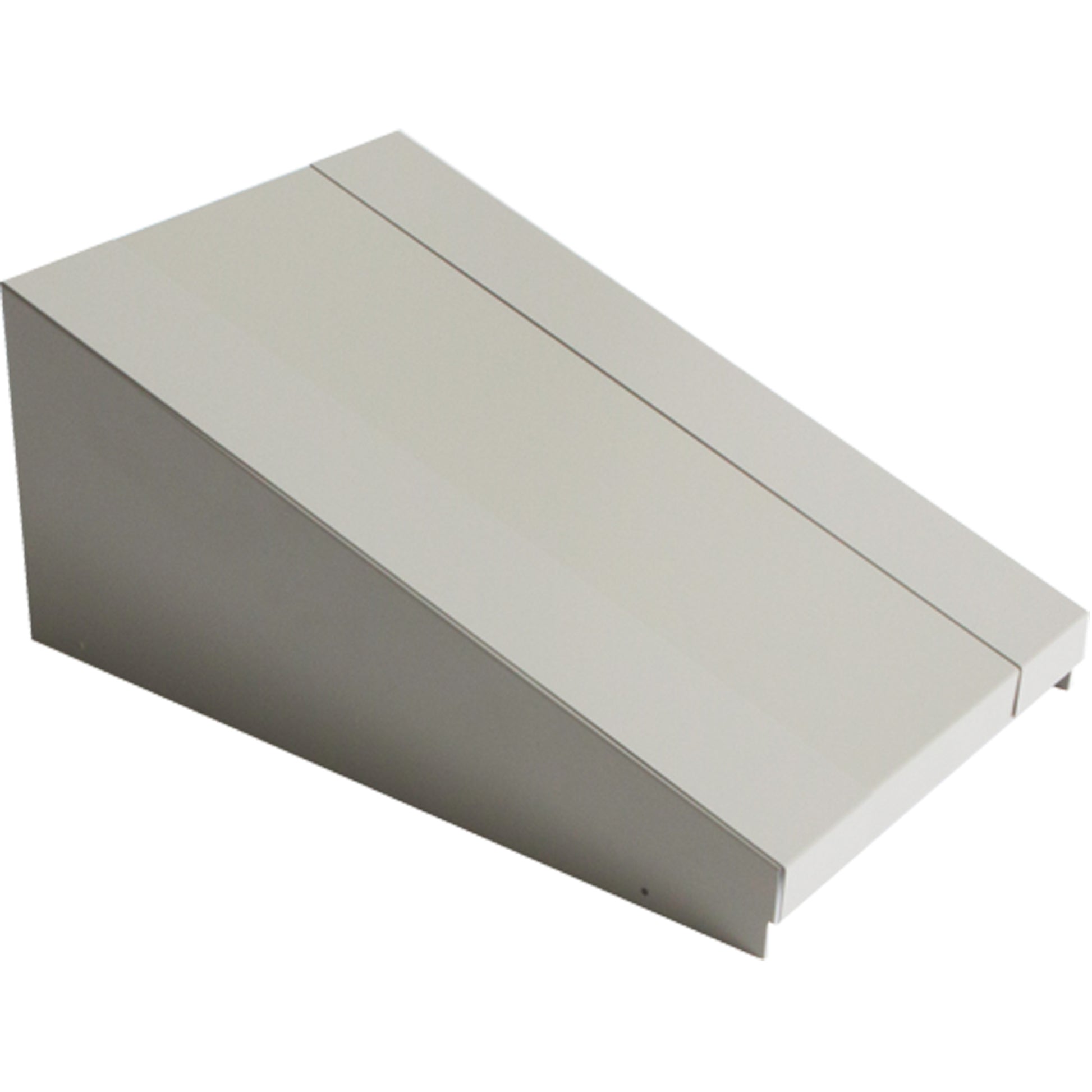 All-Welded Concorde™ - Heavy-Duty Lockers Sloping Top, 1 Bank, 18" D x 12" W x 6" H, Grey, Steel