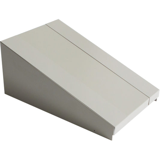 All-Welded Concorde™ - Heavy-Duty Lockers Sloping Top, 1 Bank, 18" D x 12" W x 6" H, Grey, Steel