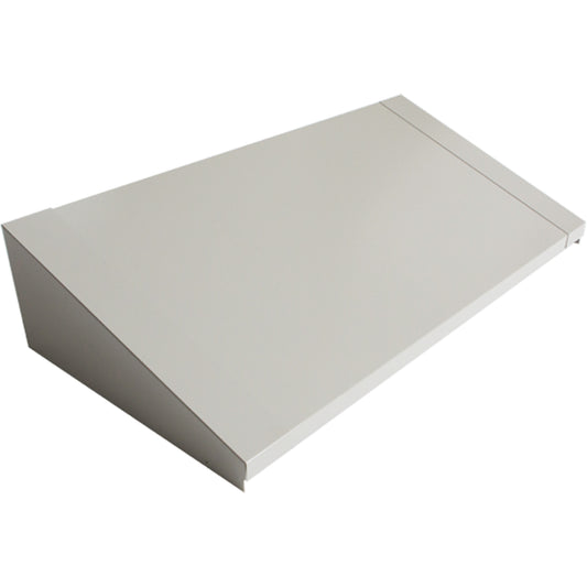 All-Welded Concorde™ - Heavy-Duty Lockers Sloping Top, 3 Bank, 18" D x 36" W x 6" H, Grey, Steel