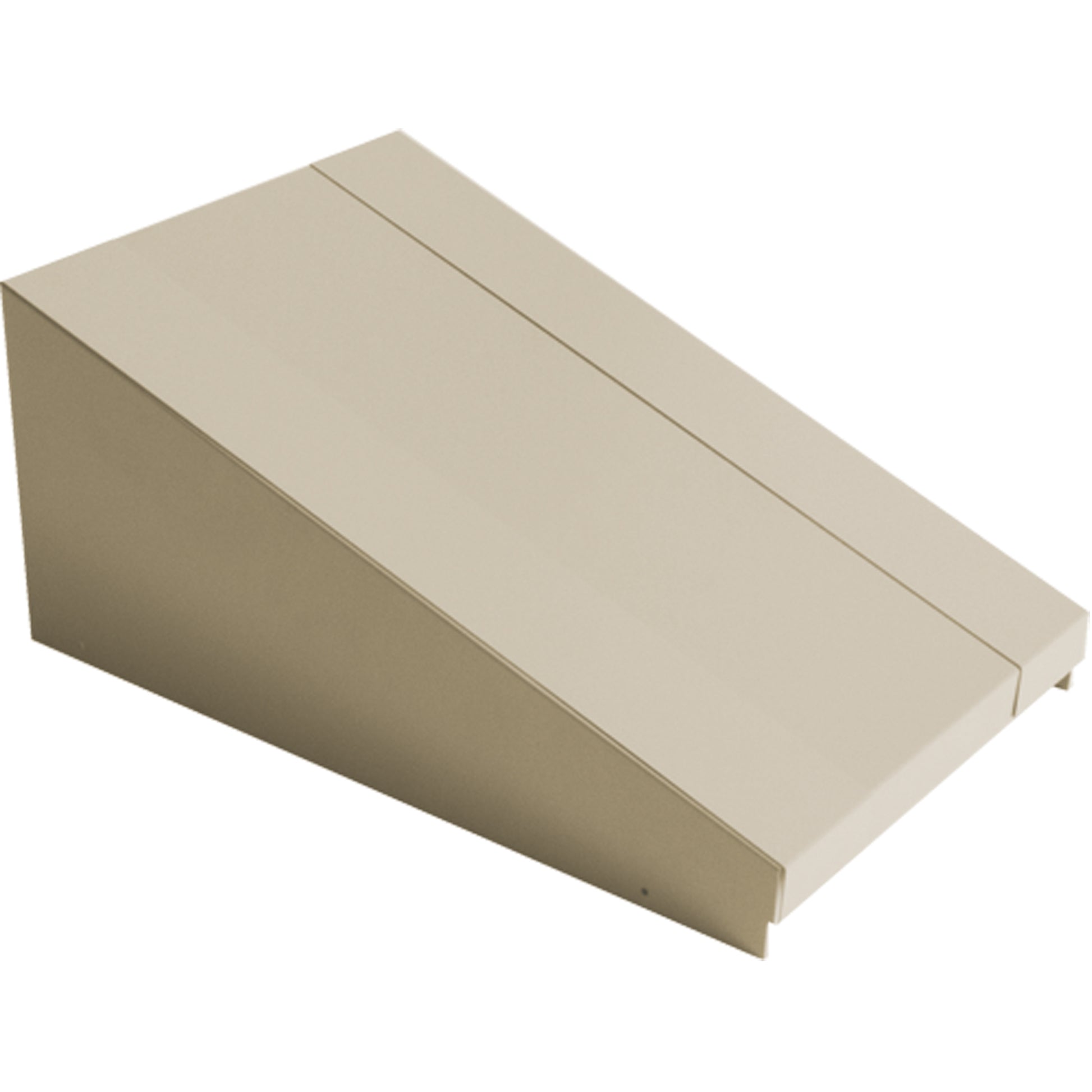 All-Welded Concorde™ - Heavy-Duty Lockers Sloping Top, 1 Bank, 18" D x 12" W x 6" H, Beige, Steel