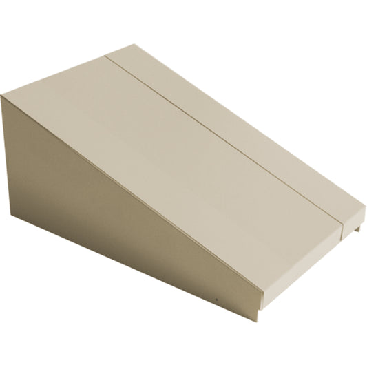 All-Welded Concorde™ - Heavy-Duty Lockers Sloping Top, 1 Bank, 18" D x 12" W x 6" H, Beige, Steel