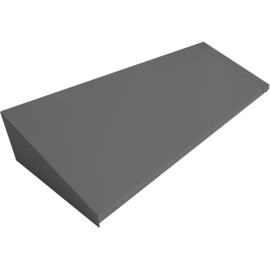 All-Welded Concorde™ - Heavy-Duty Lockers Sloping Top, 4 Bank, 18" D x 48" W x 6" H, Steel