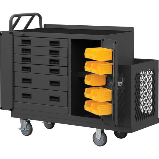 Heavy Duty Mobile Work Stations, Steel Surface