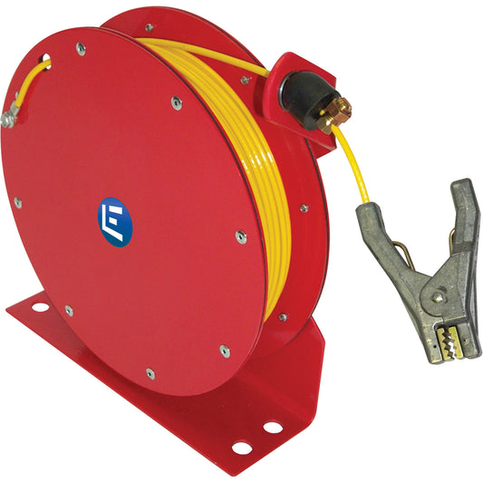 Auto Rewind Grounding Reel, 100' Length, Heavy-Duty