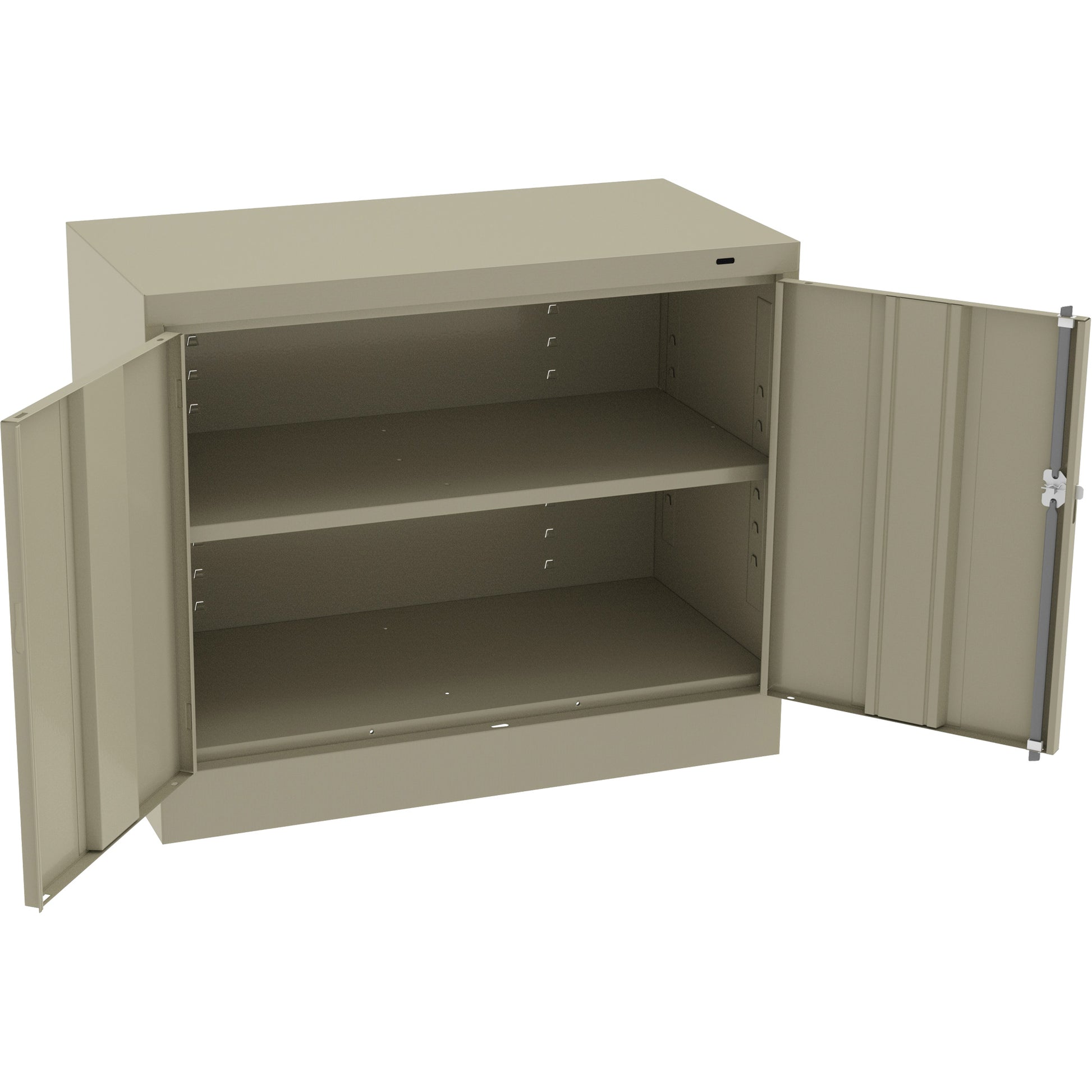 Standard Desk-High Cabinet, Steel, 30" H x 36" W x 18" D, Beige