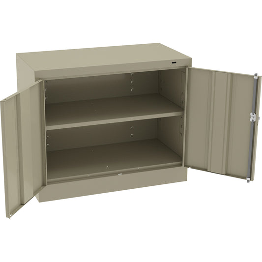 Standard Desk-High Cabinet, Steel, 30" H x 36" W x 18" D, Beige