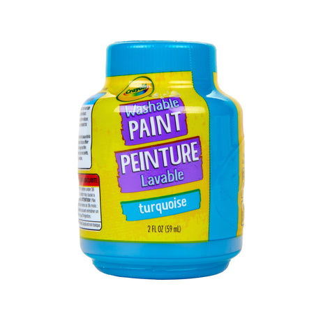 Crayola Washable Paint 2 Ounces, Turquoise (Case of 12)