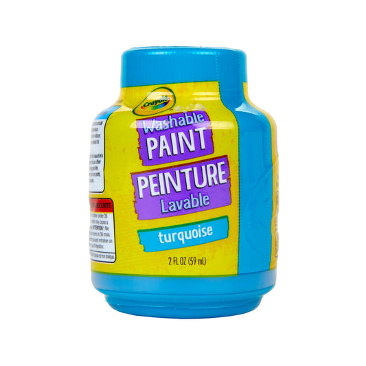 Crayola Washable Paint 2 Ounces, Turquoise (Case of 12)