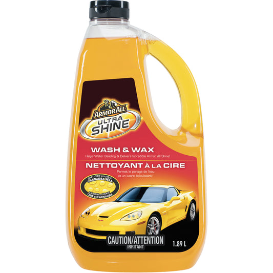 Ultra Shine Wash & Wax, 1.89 L, Jug