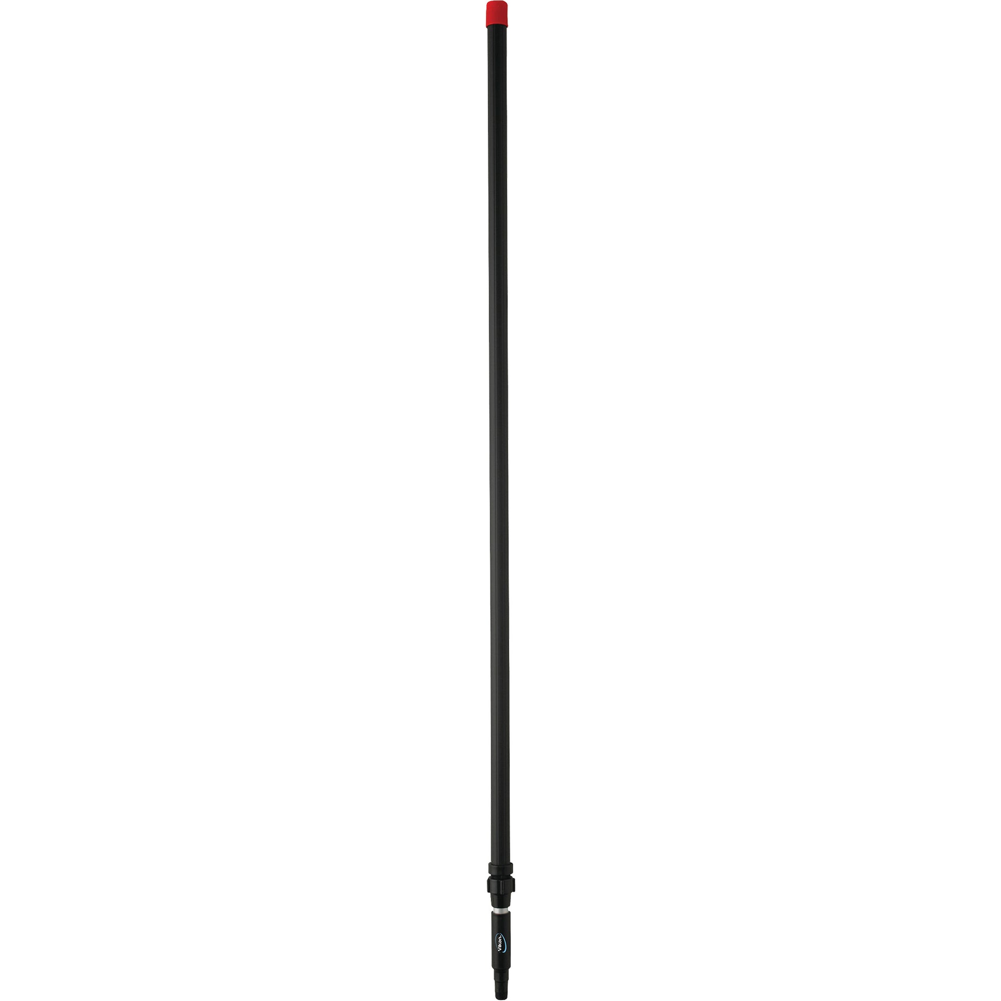 Transport Line Handle, Aluminum/Polypropylene, Telescopic, Euro Threaded Tip, 1-1/4" Diameter, 63" - 109" Length