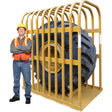T111 10-Bar Earthmover Tire Inflation Cage