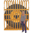T112 12-Bar Earthmover Tire Inflation Cage
