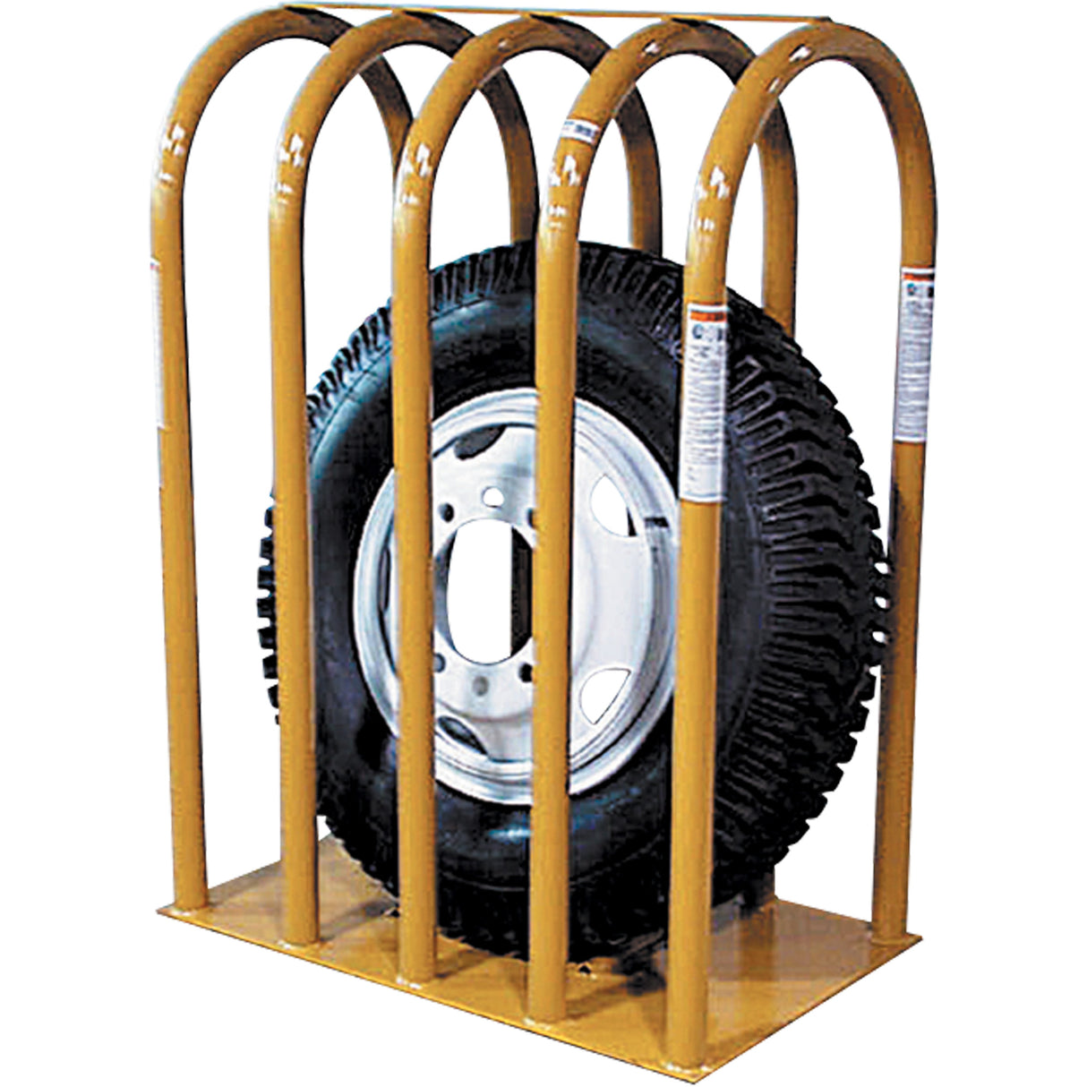 T105 5-Bar Earthmover Tire Inflation Cage