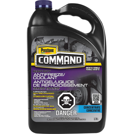 Command® Heavy-Duty ESI Concentrate Antifreeze/Coolant, 3.78 L, Jug