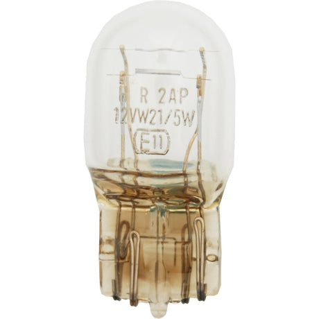7442 Basic Mini Automotive Bulb, Incandescent, 25 W/5.9 W, White