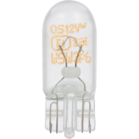 2825 Basic Mini Automotive Bulb, Incandescent, 5 W, Off White