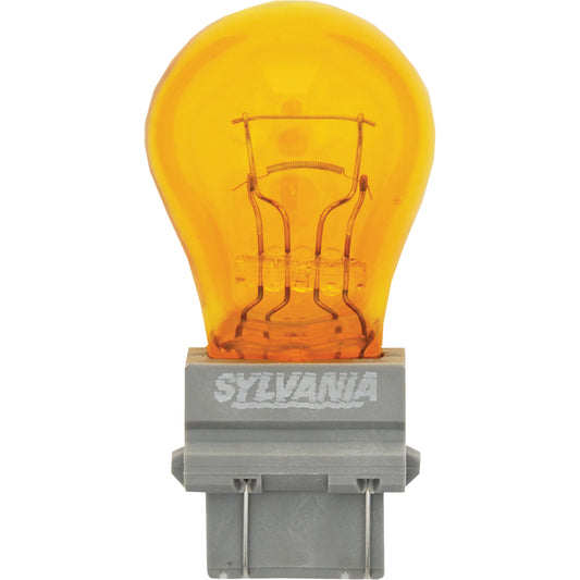 4157NA Long Life Automotive Bulb, Incandescent, 28.54 W, Amber