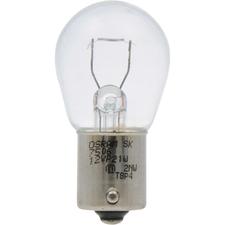 7506 Basic Automotive Bulb, Incandescent, 25 W, Off White
