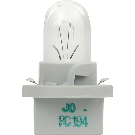 PC194 Basic Mini Automotive Bulb, Incandescent, 3.8 W, Off White