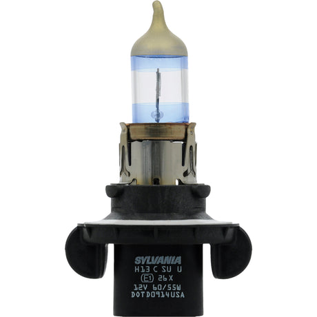 H13 SilverStar® Ultra Headlight Bulb, Halogen, 55 W/60 W, White