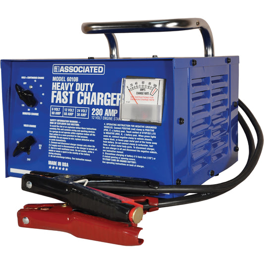 6/12/24 Volt Heavy-Duty Commercial Portable Battery Charger