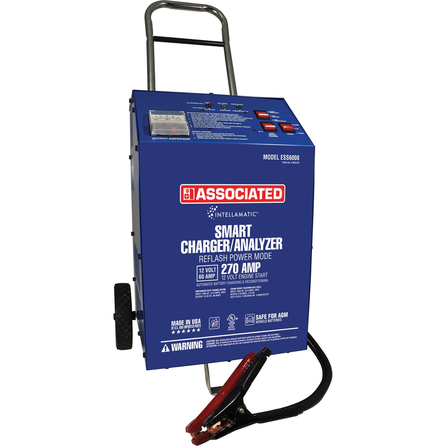 Intellamatic® 12 Volt 60 Amp Wheeled Charger
