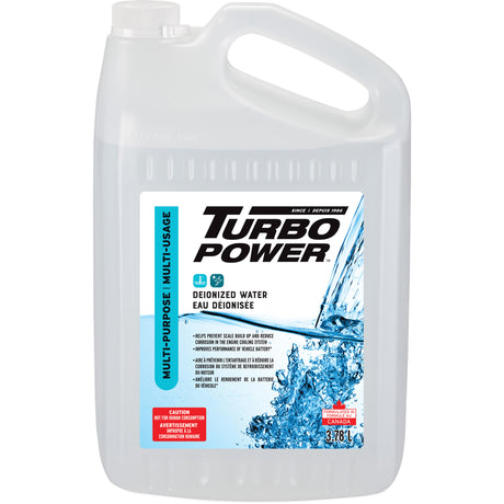 Turbo Power™ Multi-Purpose Deionized Water, Jug
