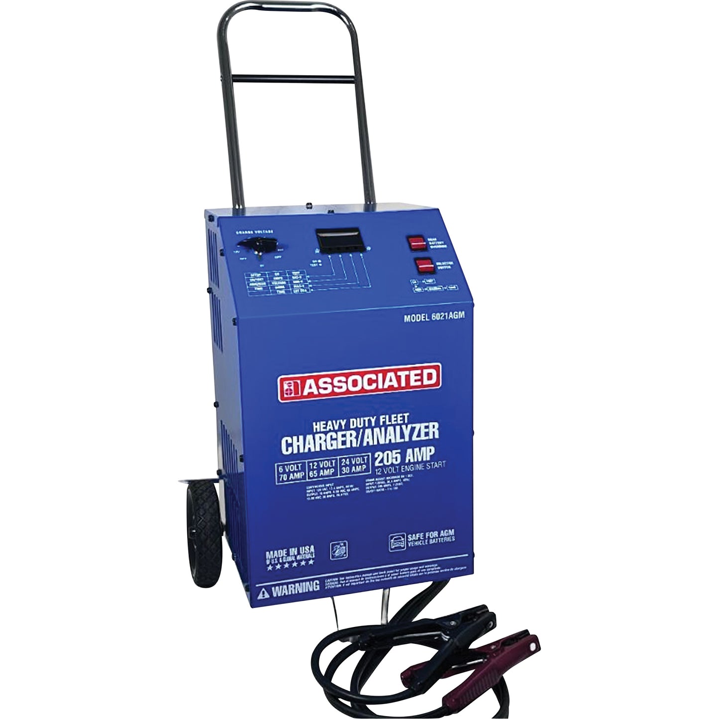 6/12/24V HD Fleet Charger & Analyzer