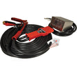 Heavy-Duty Tangle-Free Plug-In Booster Cable, 1 AWG, 800 A, 25' Cable