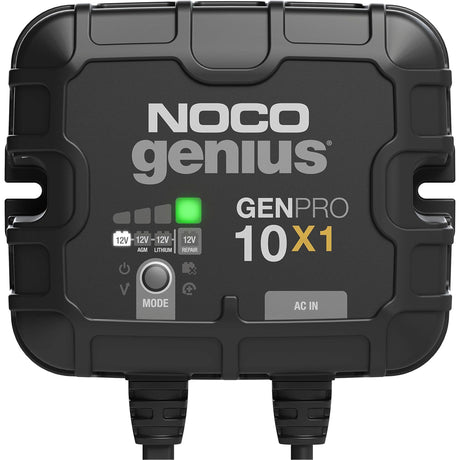 Genius® GenPro10X1 1-Bank, 10-Amp On-Board Battery Charger