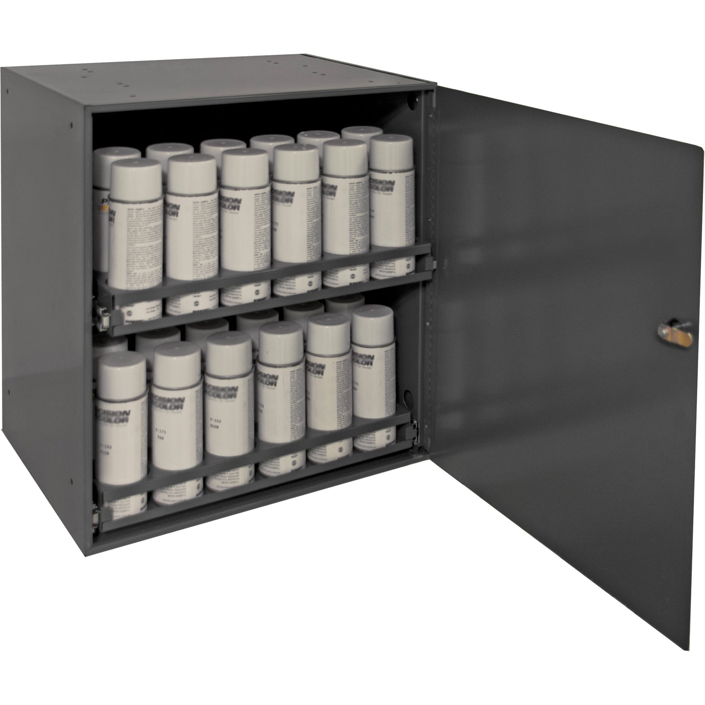 Aerosol Storage Cabinet, Steel, 21-7/8" H x 15-15/16" W x 20-5/16" D, Grey