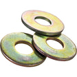 USS Flat Washer, Yellow Zinc, 7/8"