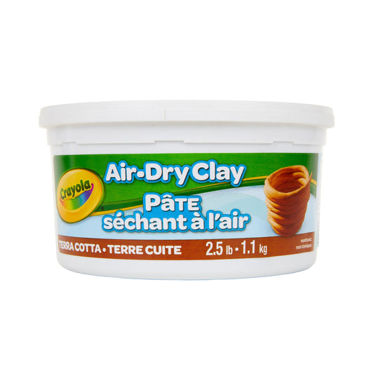 Crayola Air-Dry Clay, Terra Cotta (Case of 4)