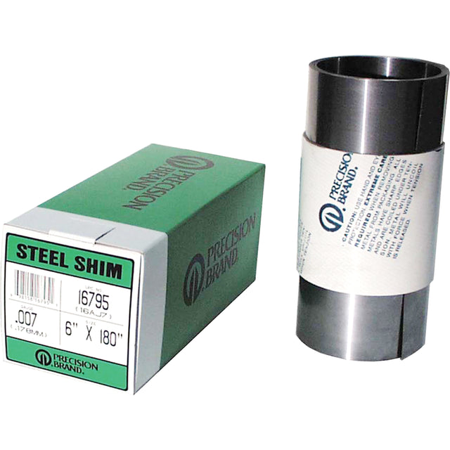 Shim Stock Rolls & Sheets, 0.025" Thickness, Steel
