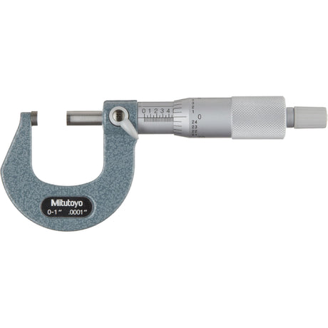 Micrometer, With Ratchet Stop, 0" - 1"