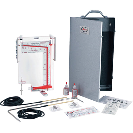 Inclined/Vertical Manometer, Liquid Filled Column, 0 - 5 in. w.c.