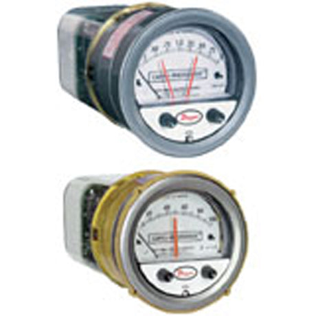 43000 Series Capsu-Photohelic® Pressure Switch/Gauge, 5" , 0 - 30 in. w.c., Panel Mount, Analogue
